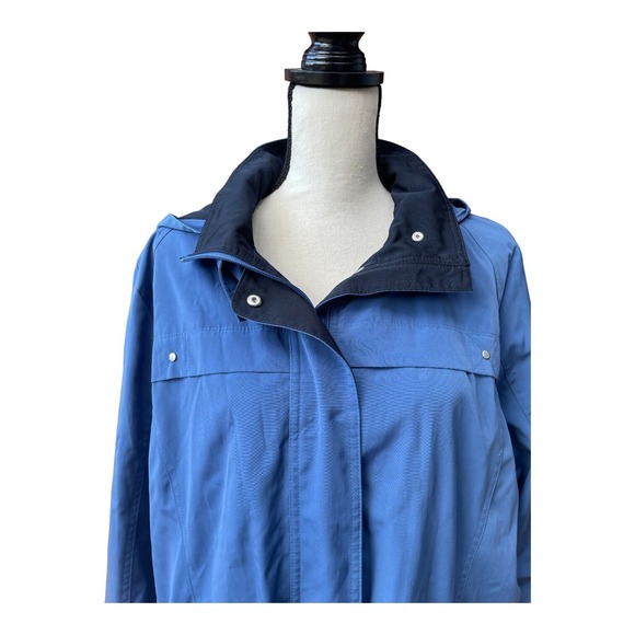 Forecaster of Boston Parka Hooded Jacket Women's Size XL Navy Blue - Picture 2 of 7